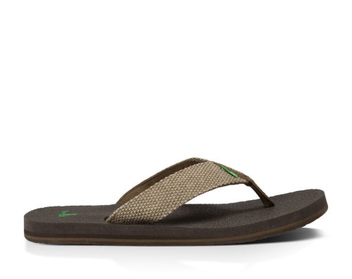 Sandale Sanuk Yogi 4 Flip Homme - Marron DRHJNP825